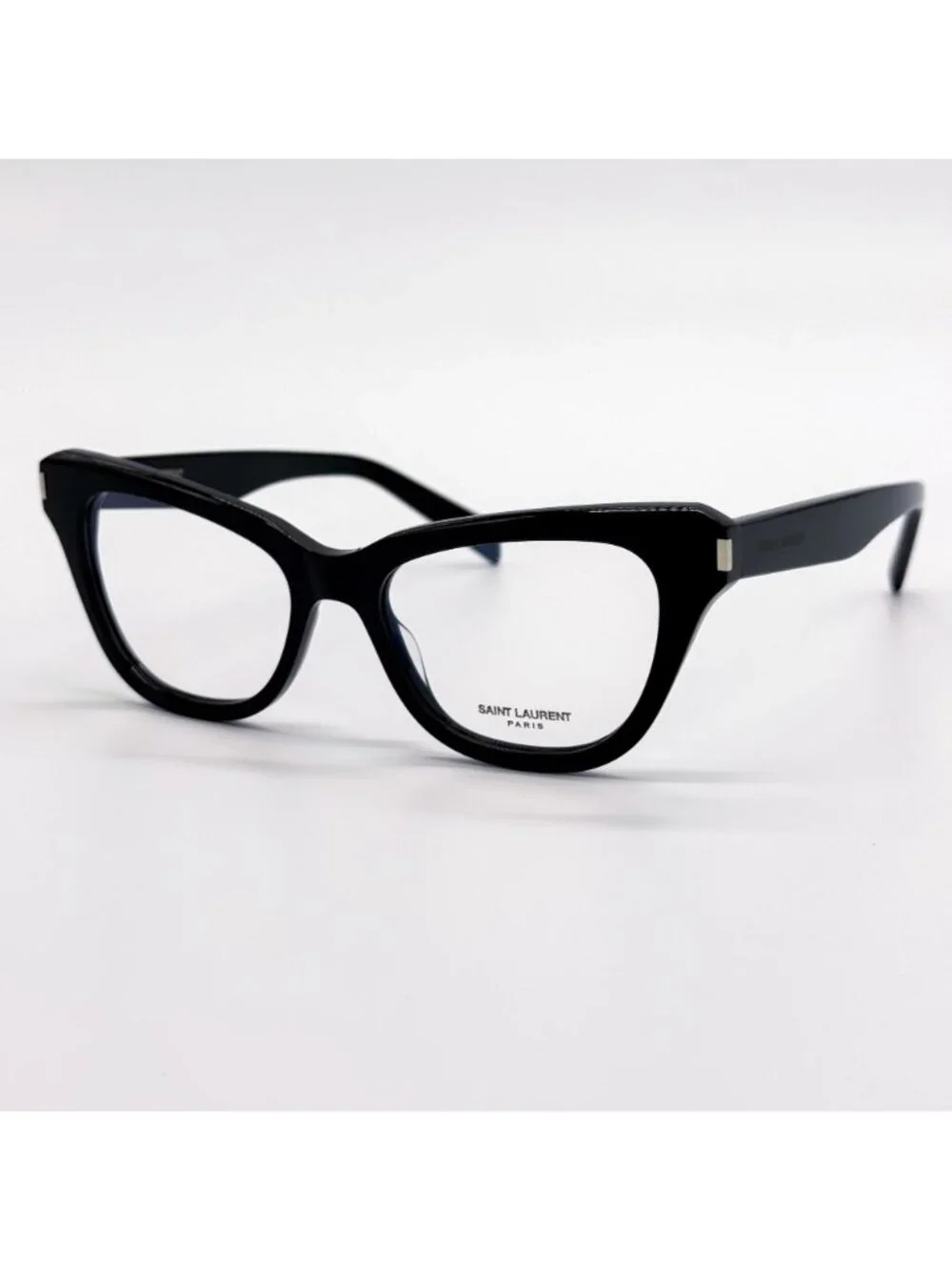 NEW SAINT LAURENT EYEGLASSES SL472 001 WOMEN CAT EYE BLACK EYEWEAR